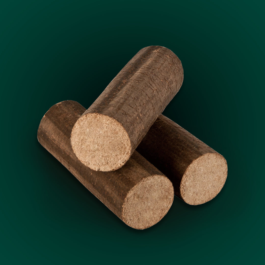 Rundbrikett Buche