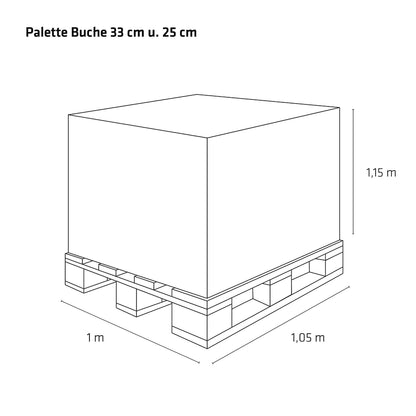 Scheitholz Buche 25 cm